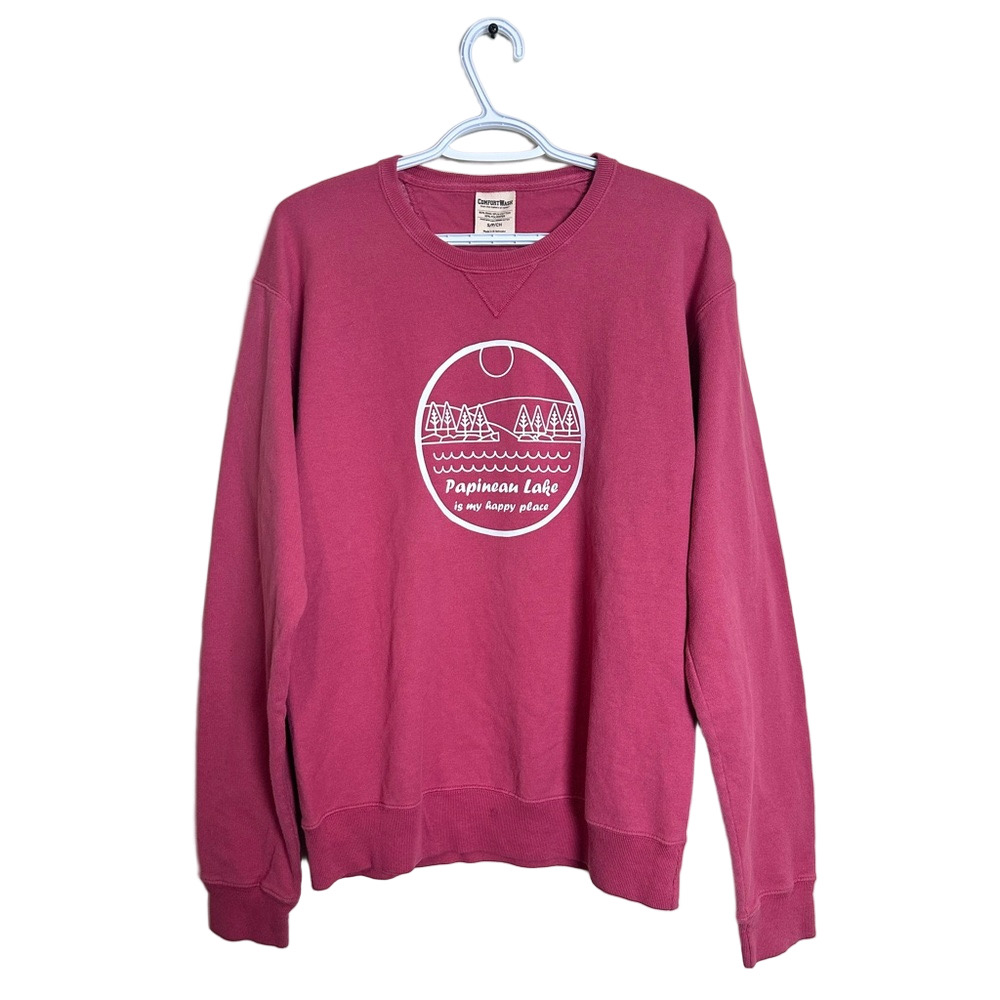ComfortWash Size S Maroon Sweatshirt